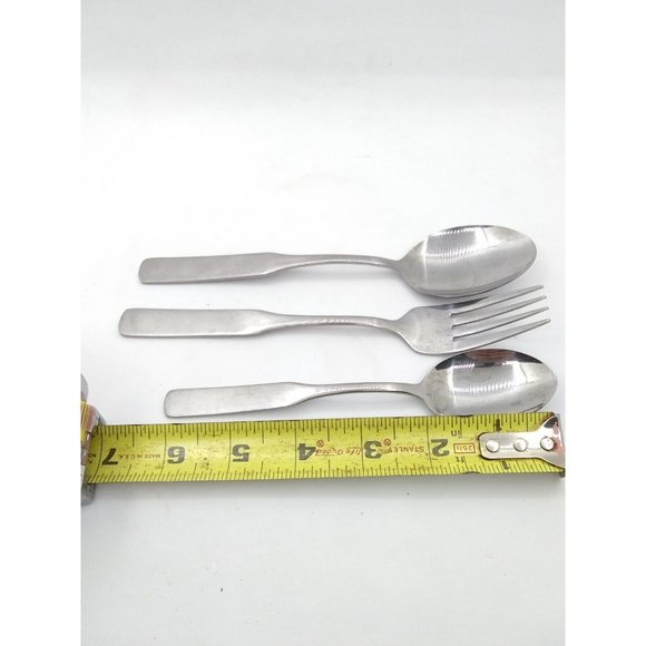 Set of 9 Imperial International Kingstowne Stainless Steel Flatware Korea - Picture 4 of 12